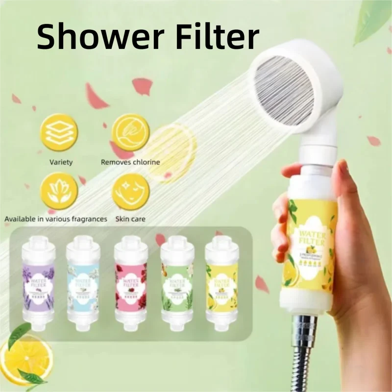 

NEW Perfume Shower Filter PP Water Softener Shower Head Filter Replaceable Shower Purifier Bathroom Accessories