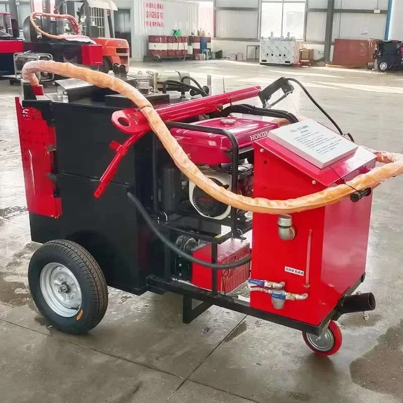 Road Crack Sealing Machine Portable Asphalt Filling Electric Trailer Crack Filler Sealing Machine Asphalt Grouting Machine