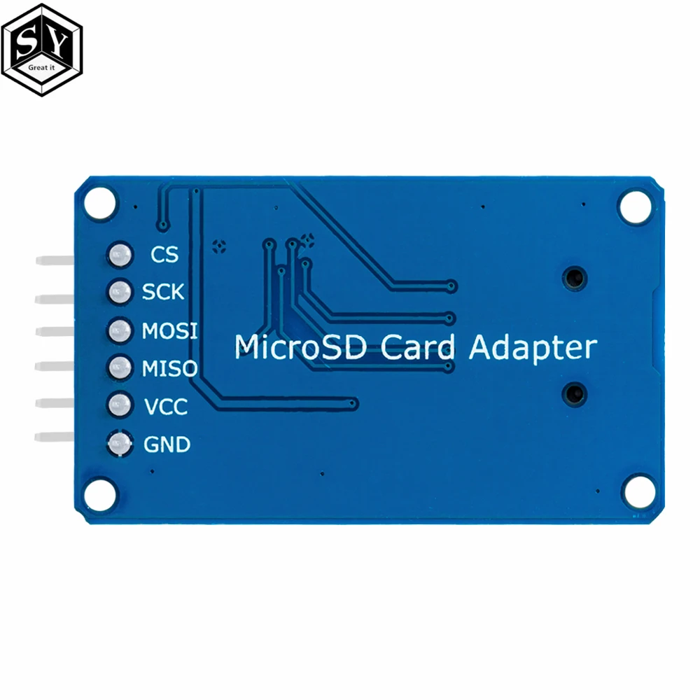 1 قطعة/5 قطعة لبطاقة Micro SD وحدة قارئ بطاقات TF صغيرة واجهات SPI مع رقاقة تحويل المستوى لاردوينو #4