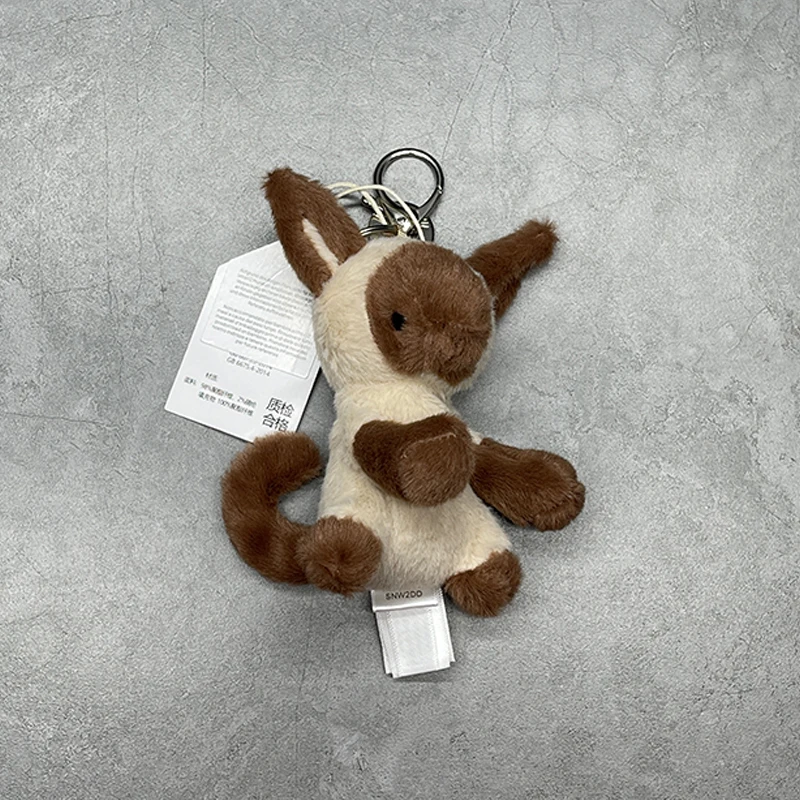 JC Kleiner Bienen-Anhänger, Marshmallow-Plüsch-Schlüsselanhänger, Golf-Plüsch-Schlüsselanhänger, Tauben-Serie Plüschtier, Rucksack-Anhänger, Schildkröten-Geschenk – Detail 8