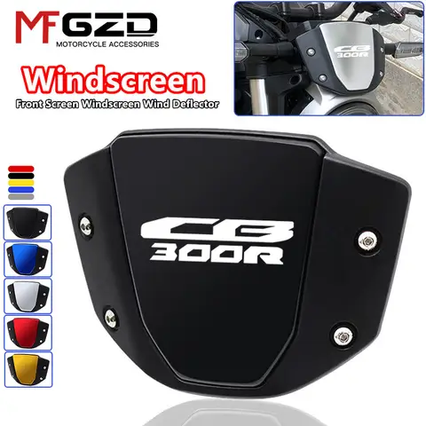 오토바이 앞 유리 윈드 스크린 바이저 윈드 디플렉터, 혼다 CB250R CB300R CB125R/150R 2019-2021 2022 2023