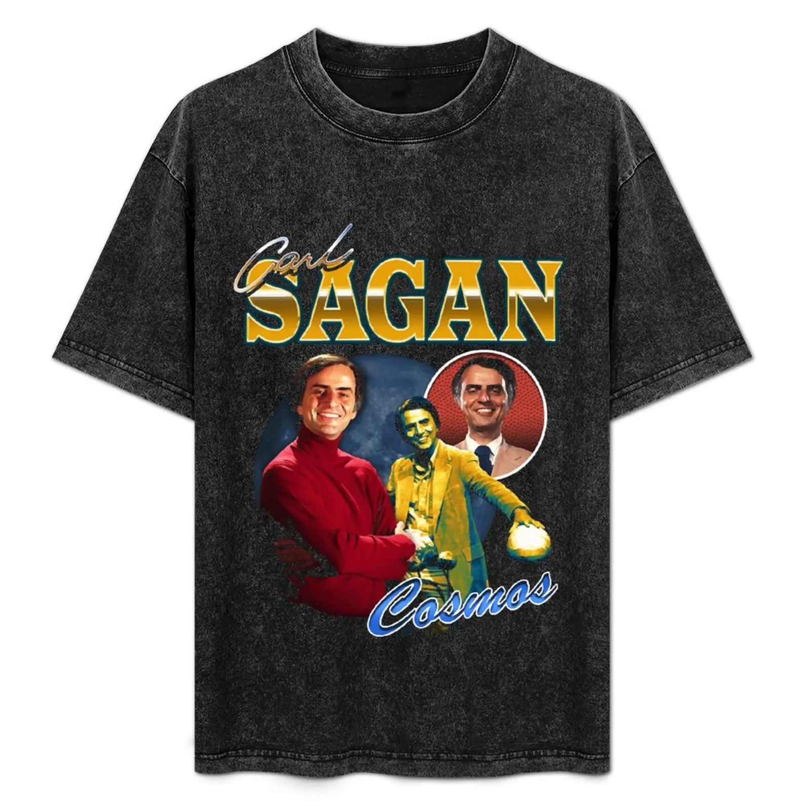 

Carl Sagan T-Shirt Minimalist Casual Short Sleeve Top
