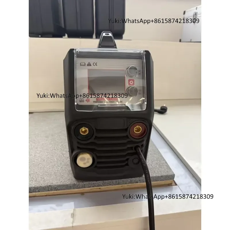 New 220V PONEY Multifunctional Inverter MIG Welder MIG-200 0.8mm Double Pulse LCD Digital Control Synergistic