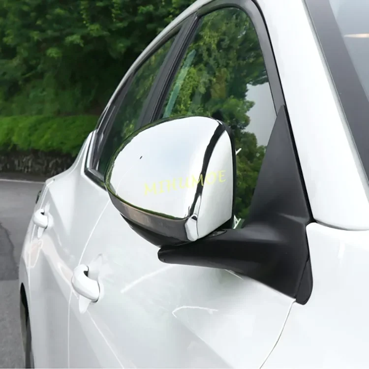 For 2020 2021 2022 2023 2024 2025 Nissan Sentra Chrome Side Full Rear View Wing Mirror Cover Trims