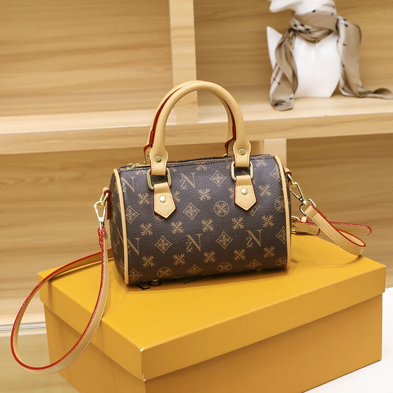 

2026 New Pillow Bag One Shoulder Cylinder Bag Popular Versatile Oblique Span Bag Niche Handbag