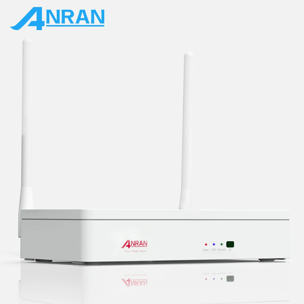 ANRAN 8CH Wireless NVR For ANRAN 3MP or 5MP Wifi Surveillance Security Camera Network Video Recorder