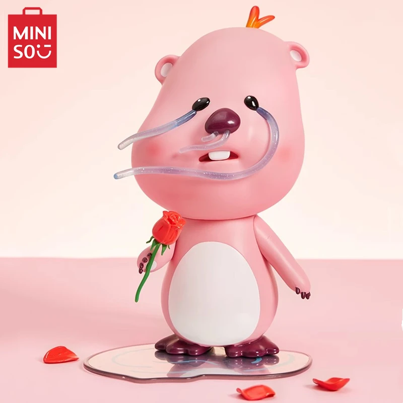 MINISO LOOPY Series Is So Touching That The General Figure Funny Capybara Decorative Ornaments Children's Toy Model BirthdayGift