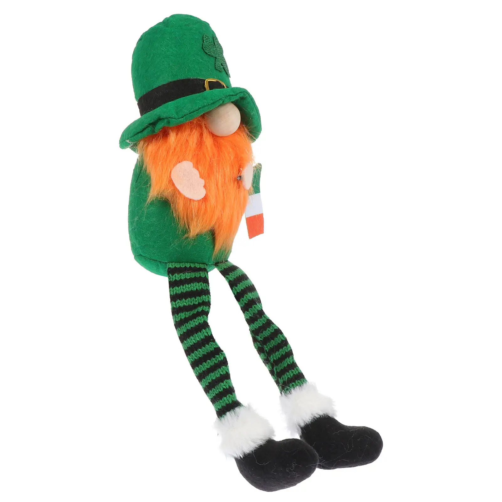 

1Pcs St Patrick's Day Gnome Ornament Creative Carnival Party Decoration Desktop Sofa Prop Gift Carnival Gnome