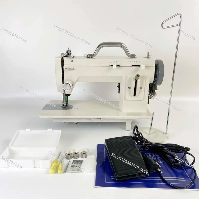 Multifunctional Walking Foot Sewing Machine, Household Thick Fabric Sewing Machine with Leather & Denim Capability