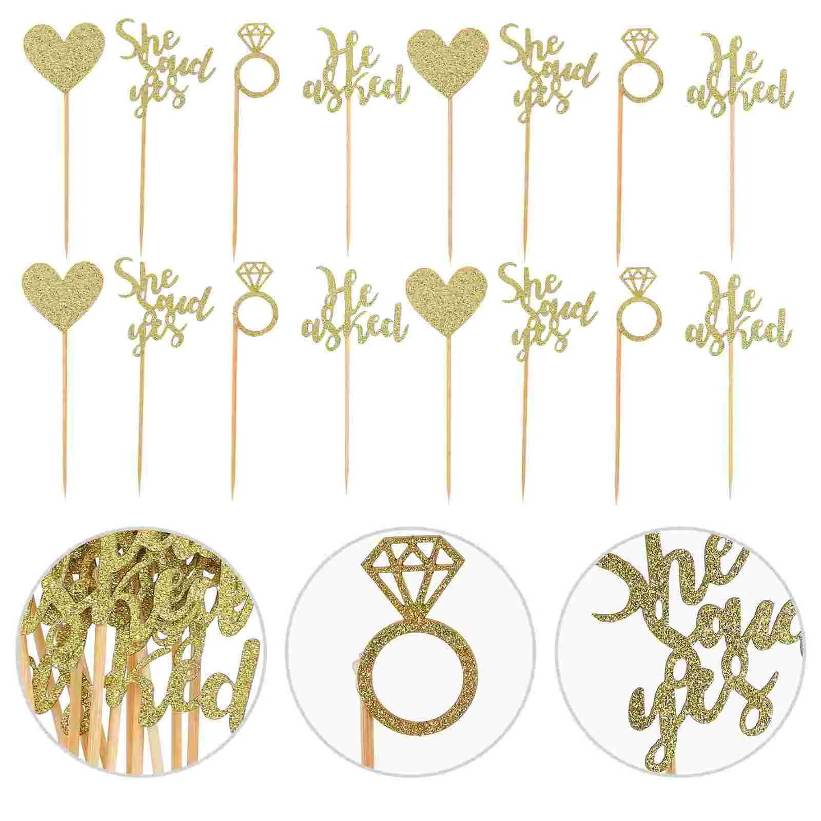 24 шт., кольцо-Топпер для торта