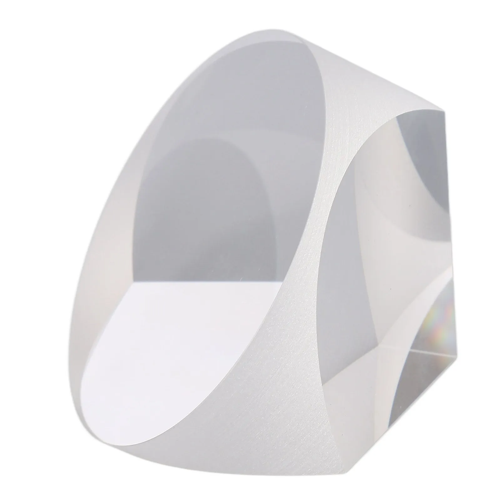 Corner Cube Prism 64mm Optical Glass Total Station Corner Cube Prism Accessory for Replacement Total Station Corner Cube Prism