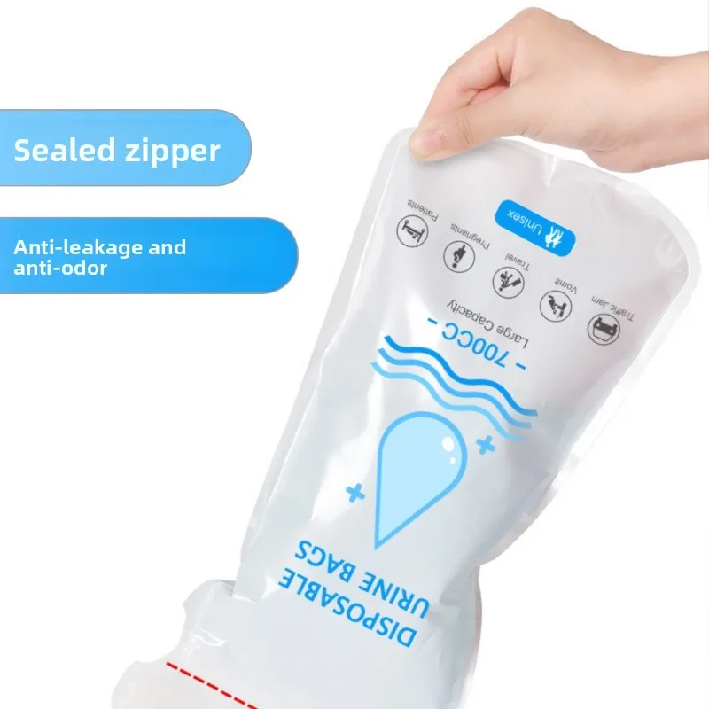 

Автомобильный аварийный мешок для мочи, писсуар, одноразовый портативный туалет, универсальный мобильный туалет для самостоятельного вождения для мужчин, женщин и детей