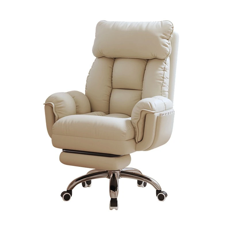 Reclining and relaxing, positioning chair for home use, long-term sitting backrest, adjustable swivel chair
