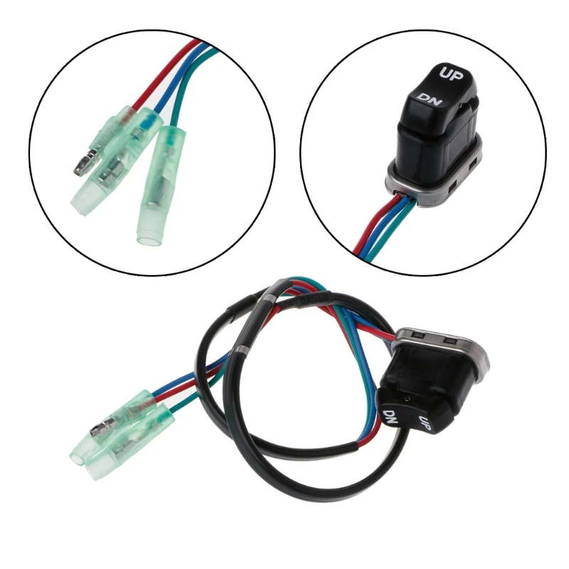 Trim Tilt Switch Posh Button Assembly for yamaha Outboard Remote Controller Drop Shipping