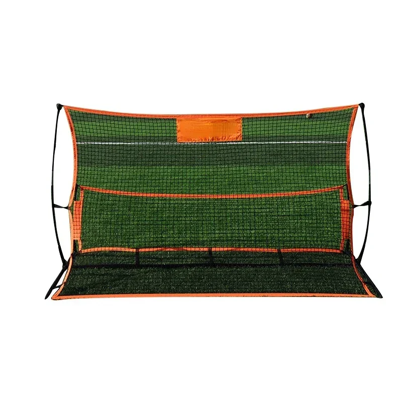 Portable football portal outside training aid foot tool net soccer backboard net goalposts are 1.8/2.1 meters target soccer net