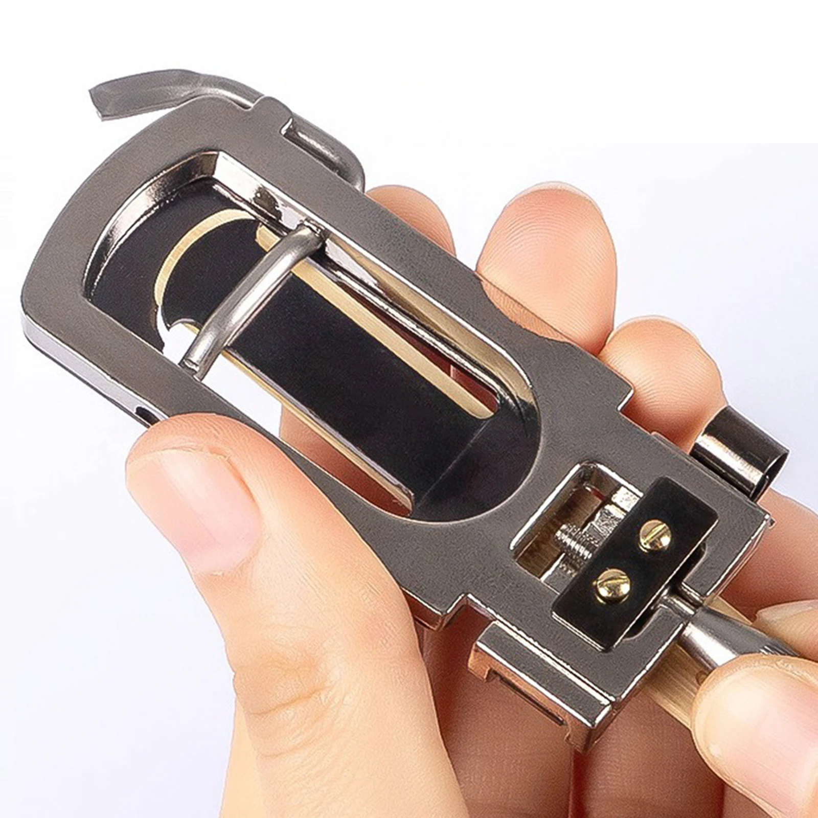 Clarinet Reed Trimmer Sax Reed Cutter Reusable Easy Cutting Portable Instrument Accessory Repair Tool for Music Room Students