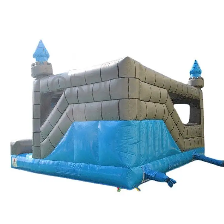 Children's Playground Backyard Custom Inflatable Dinosaur Slide Castle Combo Pvc Inflatable Jumper Bouncer Bouncy House Slide