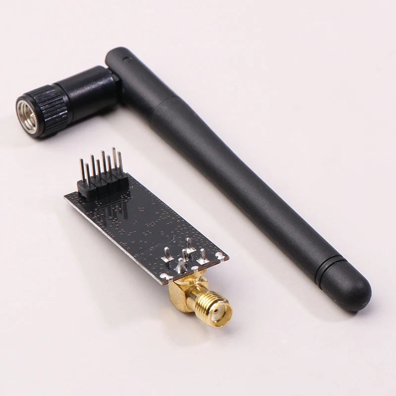 /KQM/1pc NRF24L01+PA+LNA Wireless Module With Antenna 1000 Meters Long Distance FZ0410