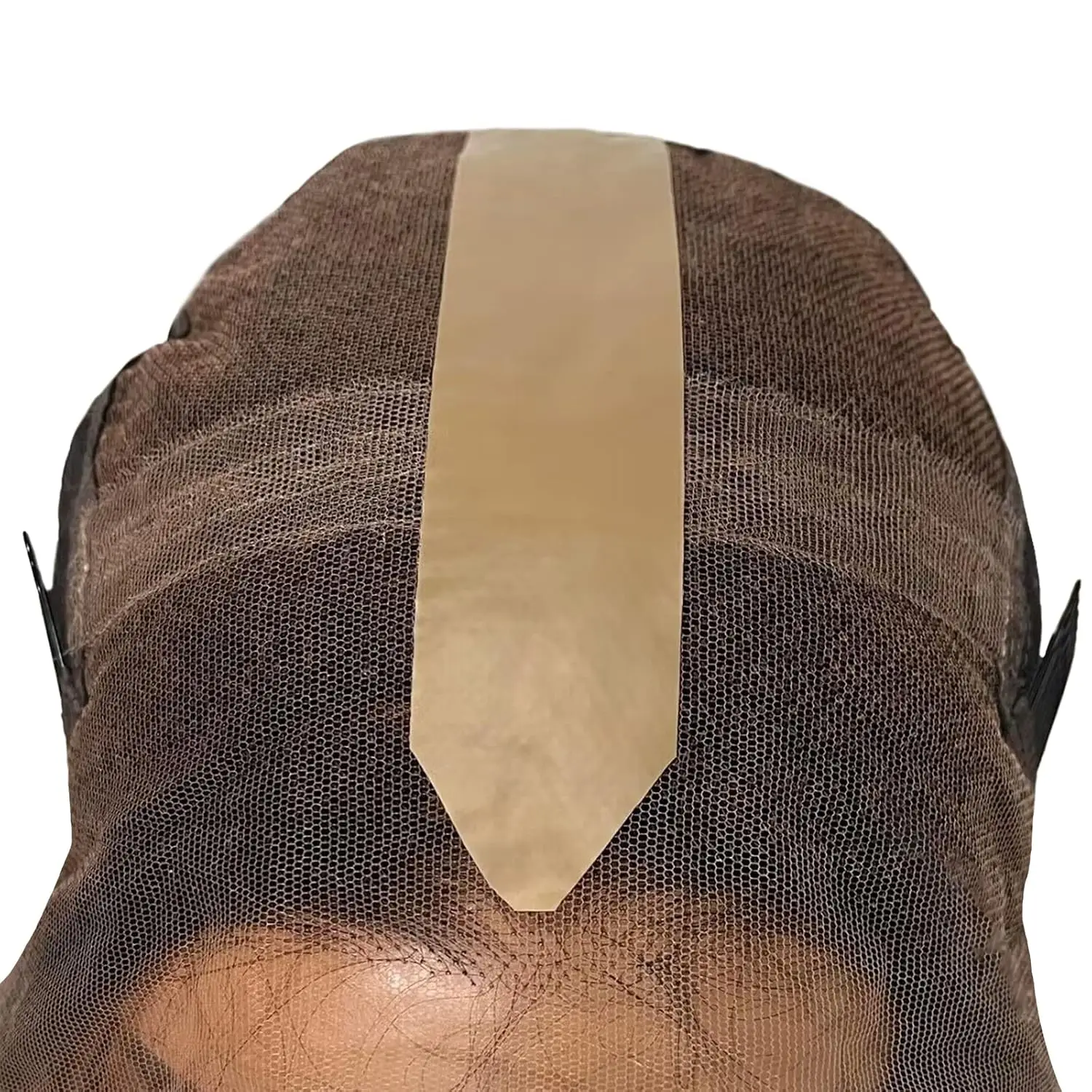 Nastro per cuoio capelluto finto da 2/5/10 pezzi per parrucche in pizzo, nastro per cicatrici in silicone dall'aspetto realistico con nodi naturali e facili da usare