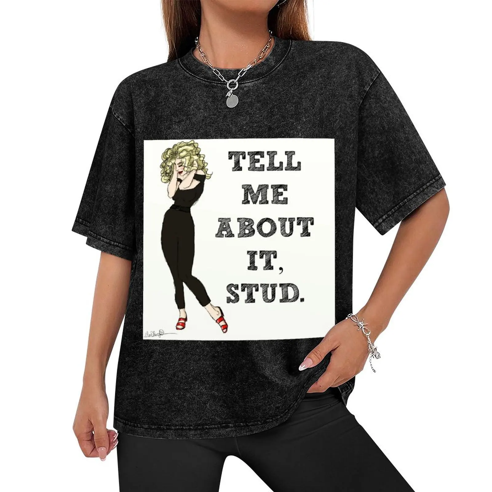 Tell Me About It, Stud T-Shirt anime figures quick drying plus size clothes t shirts for men graphic