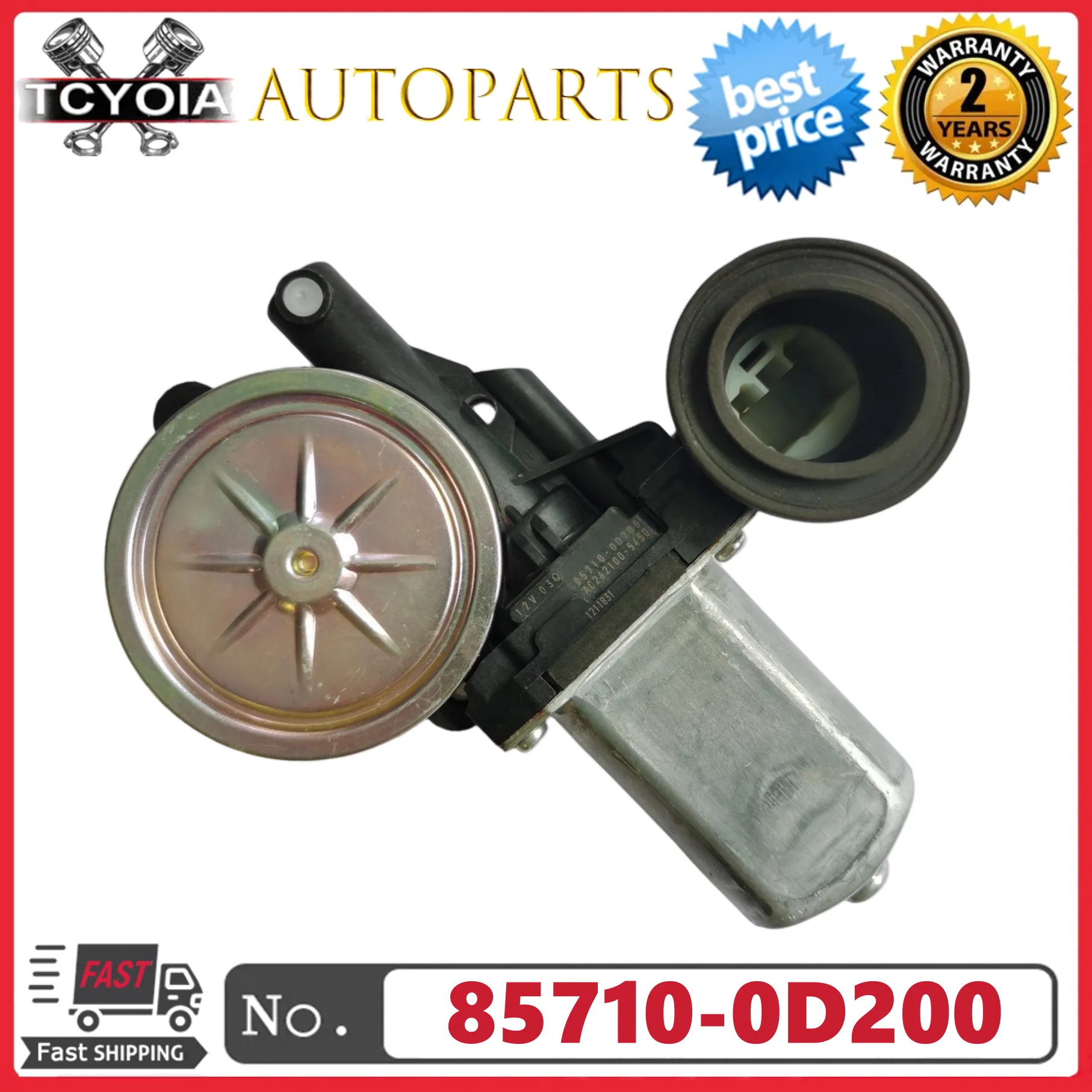 

WINDOW LIFT MOTOR 85710-0D200 857100D200 AC262100-5450 262100-5450 For TOYOTA