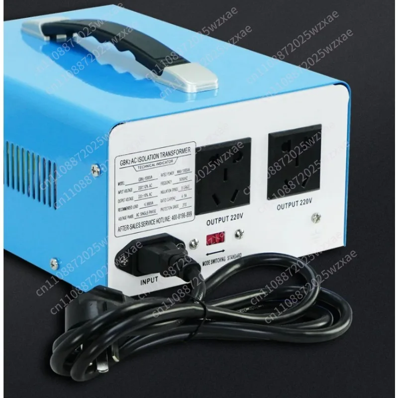 Safety isolation cow transformer 220v to 220v to 1:1 single phase for high-power audio maintenance