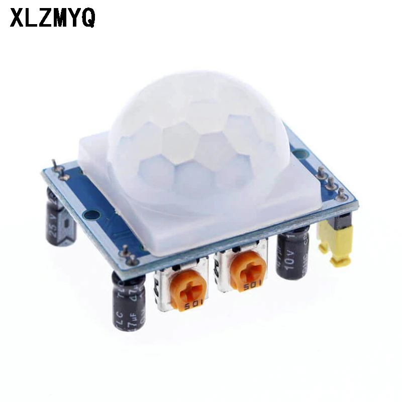 5pcs/lot HC-SR501 Motion Sensor Module SR501 Adjust IR Pyroelectric Infrared PIR Motion Sensors Module For Arduino DIY Kit