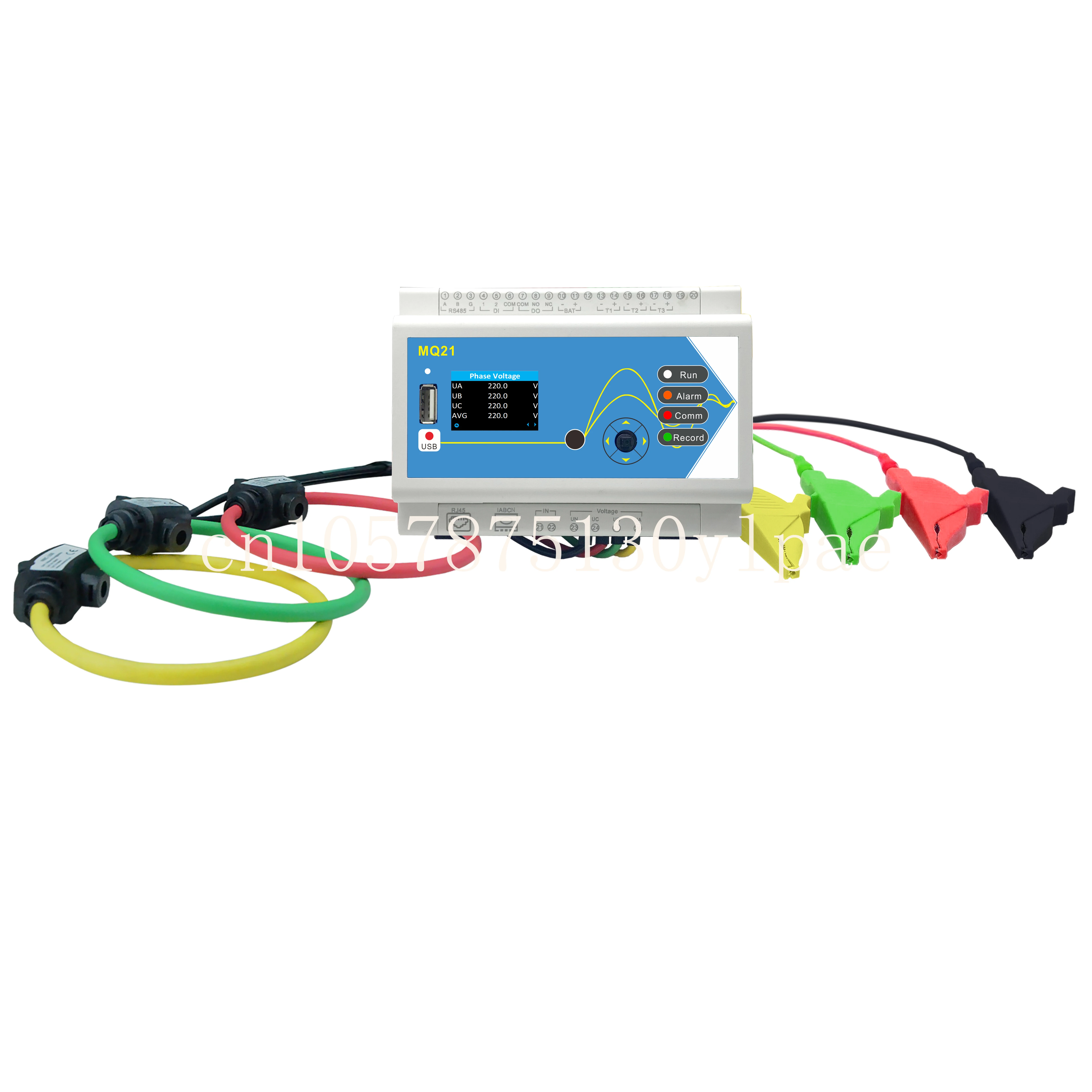 MQ21 3phase DIN RAIL Electrical Parameters Test Digital Power meter