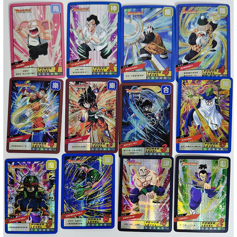 Anime Dragon Ball DIY ACG Tabletop Battle Game Laser Card Bulma Son Goten Chichi Toys for boys Collectible Card Birthday Present