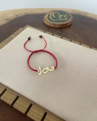 Customized Name Bracelet Stainless Steel Handmade Arabic Name Bracelet Women's Birthday Gift
