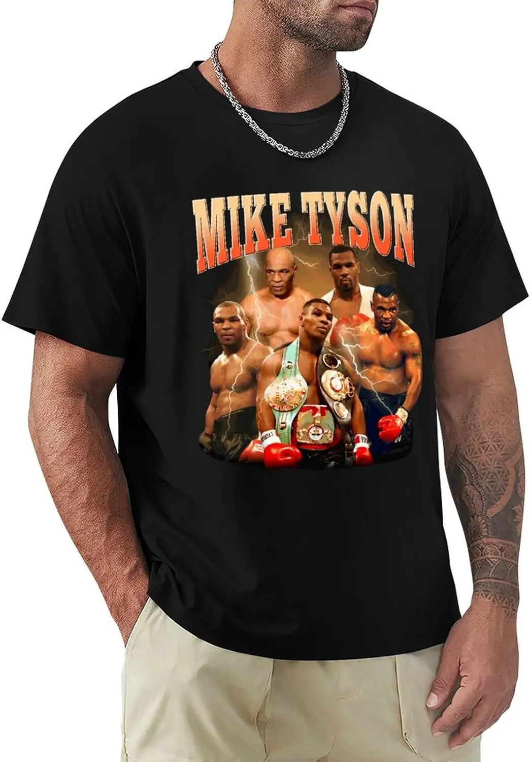 Sports Shirt Men Hip Hop Tee Funny T-shirt Casual Crewneck Tshirt Fashion Top