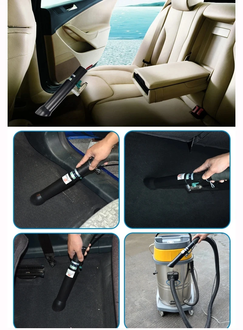 Pneumatische Druckluft-Staubpistole für die Autowäsche, Innenreinigungspistole für Blaster-Staubsauger, Vakuumpistole für die Autopflege – Detail 9