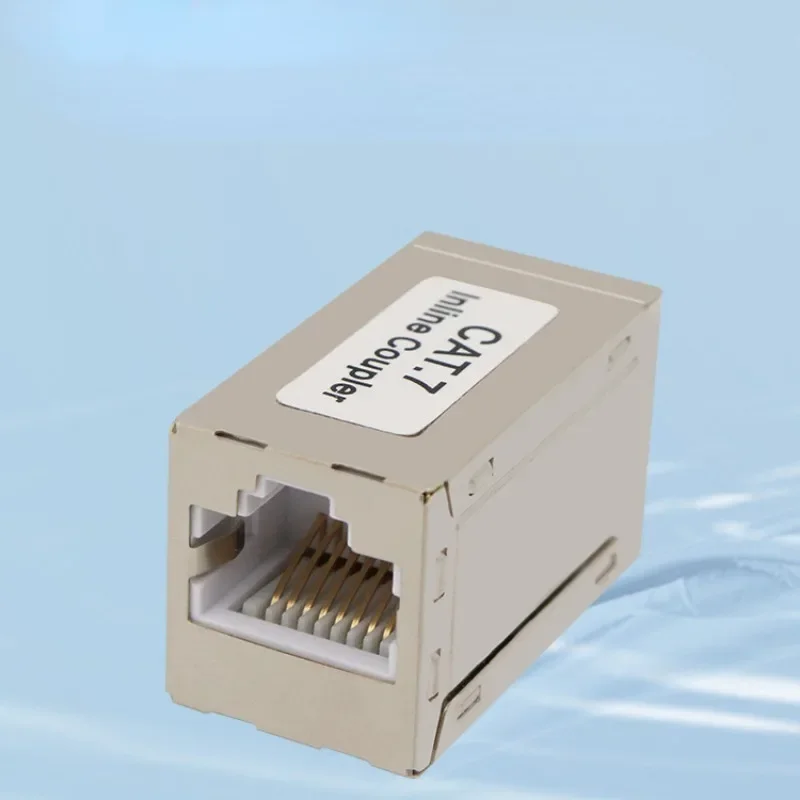 RJ45-Koppler Ethernet-Extender 10 Gbit/s, Cat7-Ethernet-Koppler Buchse auf Buchse für Cat7/Cat6/Cat5e-Kabel