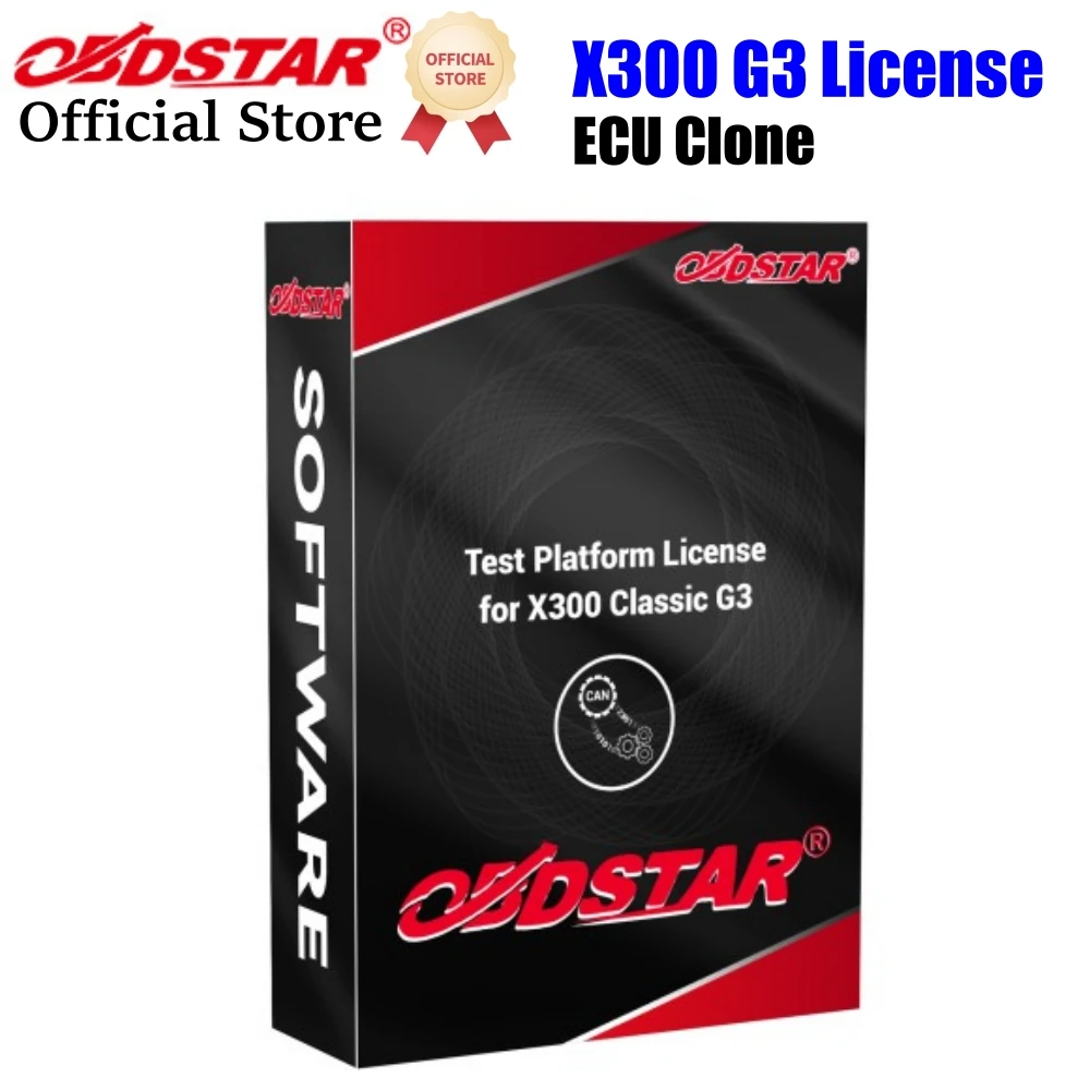 OBDSTAR ECU Clone License for X300 Classic G3 get the Same Function to DC706 Full