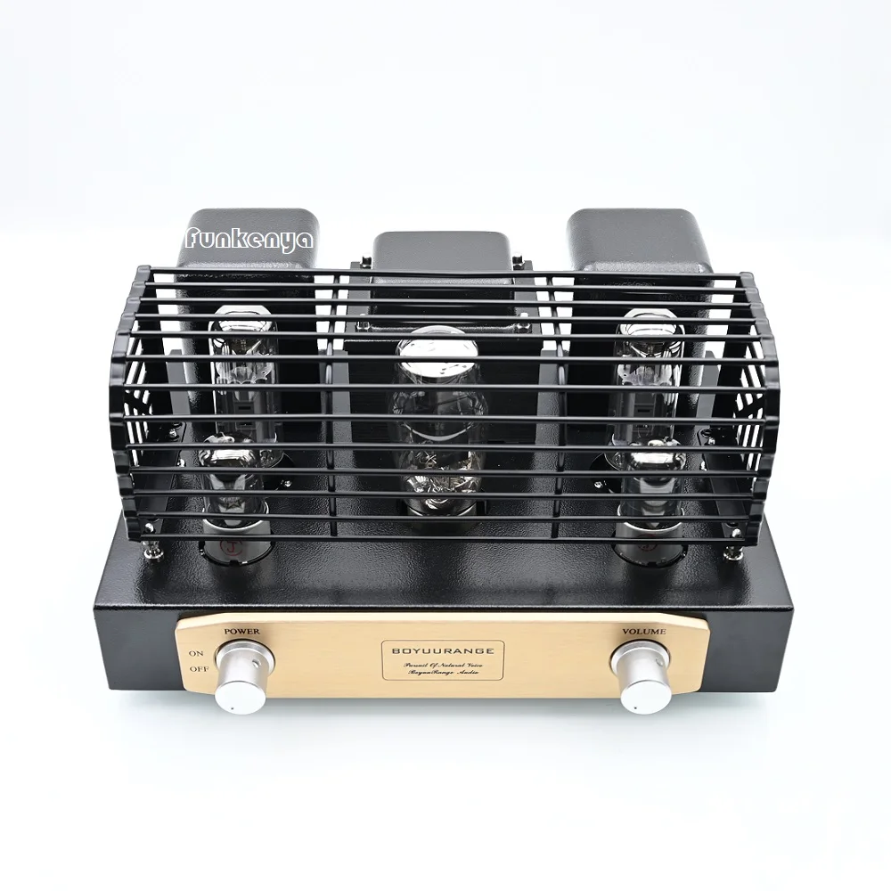 

EL34 Tube Power Amplifier 12WX2 Hifi Home Audio Singel Ended Dual Channel Tube Amp