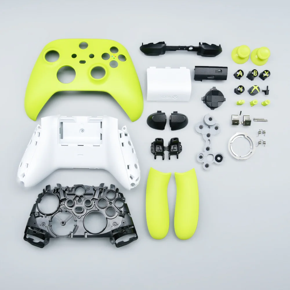 Substituição completa Shell com ferramenta de desmontagem, série XBox, S, X controlador, casca inferior, peças de reparo