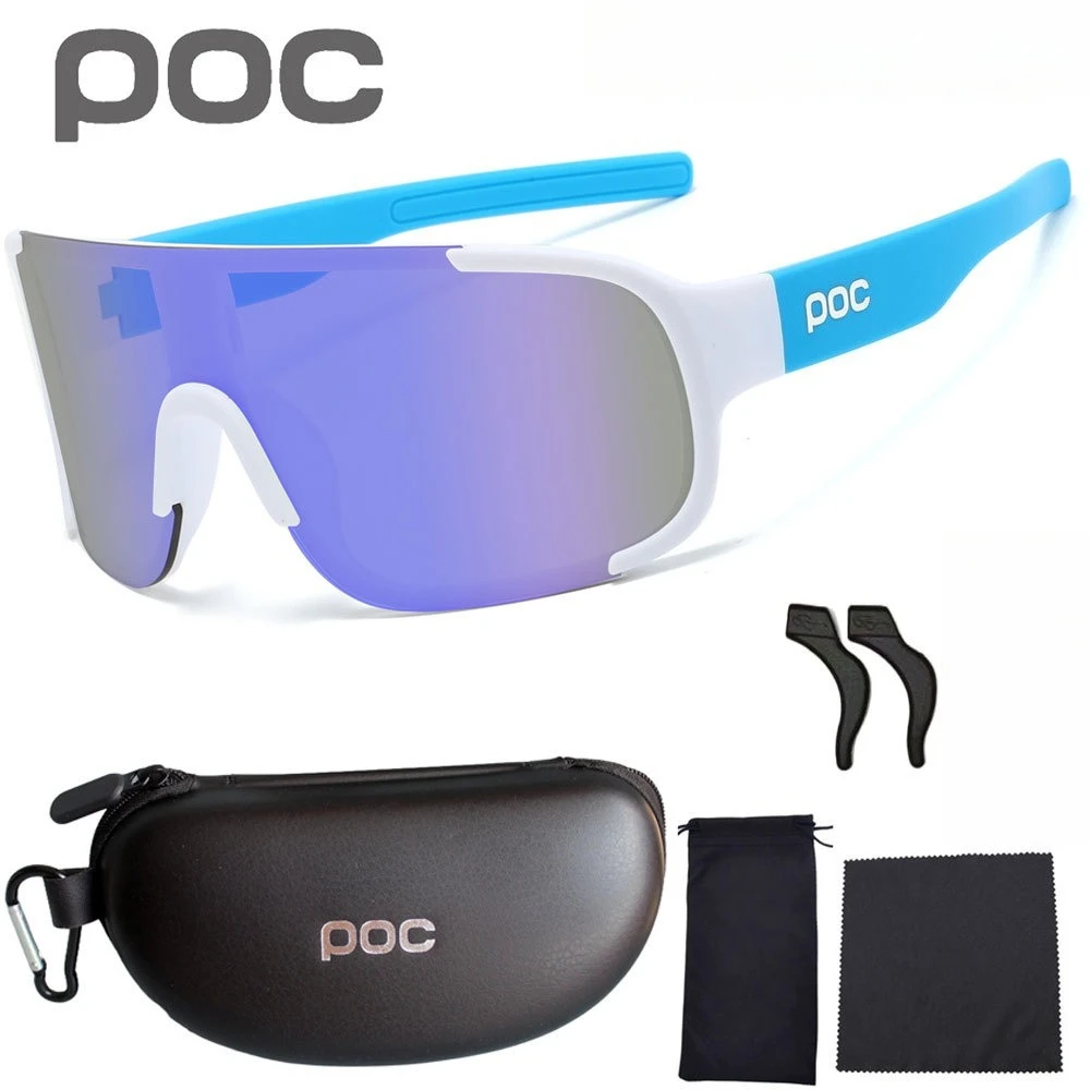 Gafas de ciclismo fotocromáticas Poc. Deportes al aire libre, correr, maratones, ciclismo, gafas a prueba de viento.