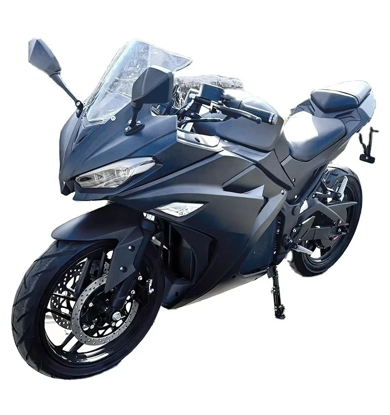 bssV8 Powerful 3000W 10000W Large Road Electric Motorcycle (for Adults) New Design 72V Top Speed Over 80km/h, Made in China
