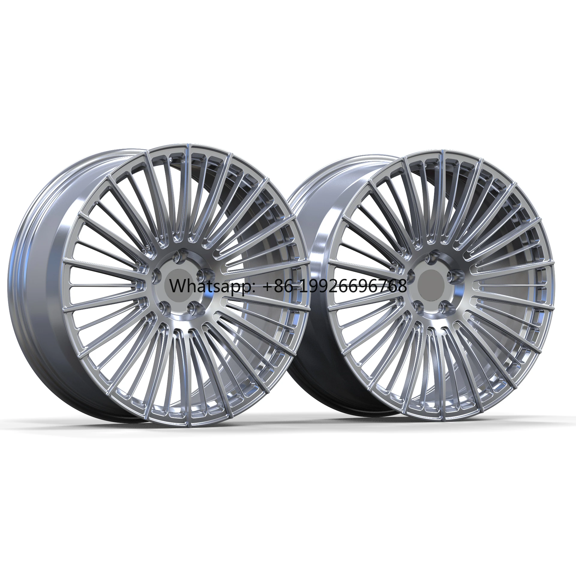

Custom 17-24 Inch Maybach Benz Monoblock Forged Alloy Wheels New Design 5X120/112/113.4 Bright Painted Aluminum Material