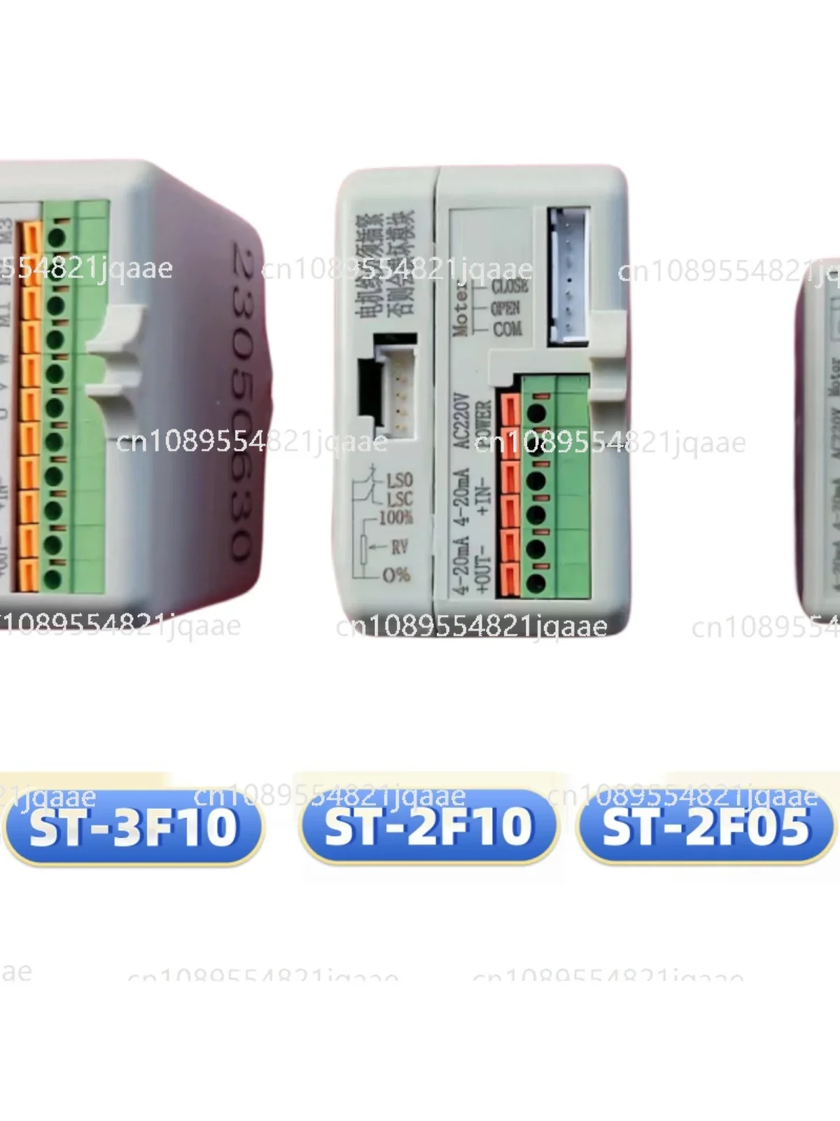 ST-2F10 ST-2F05 ST-3F10-TS007 Módulo de actuador eléctrico Controlador de válvula inteligente