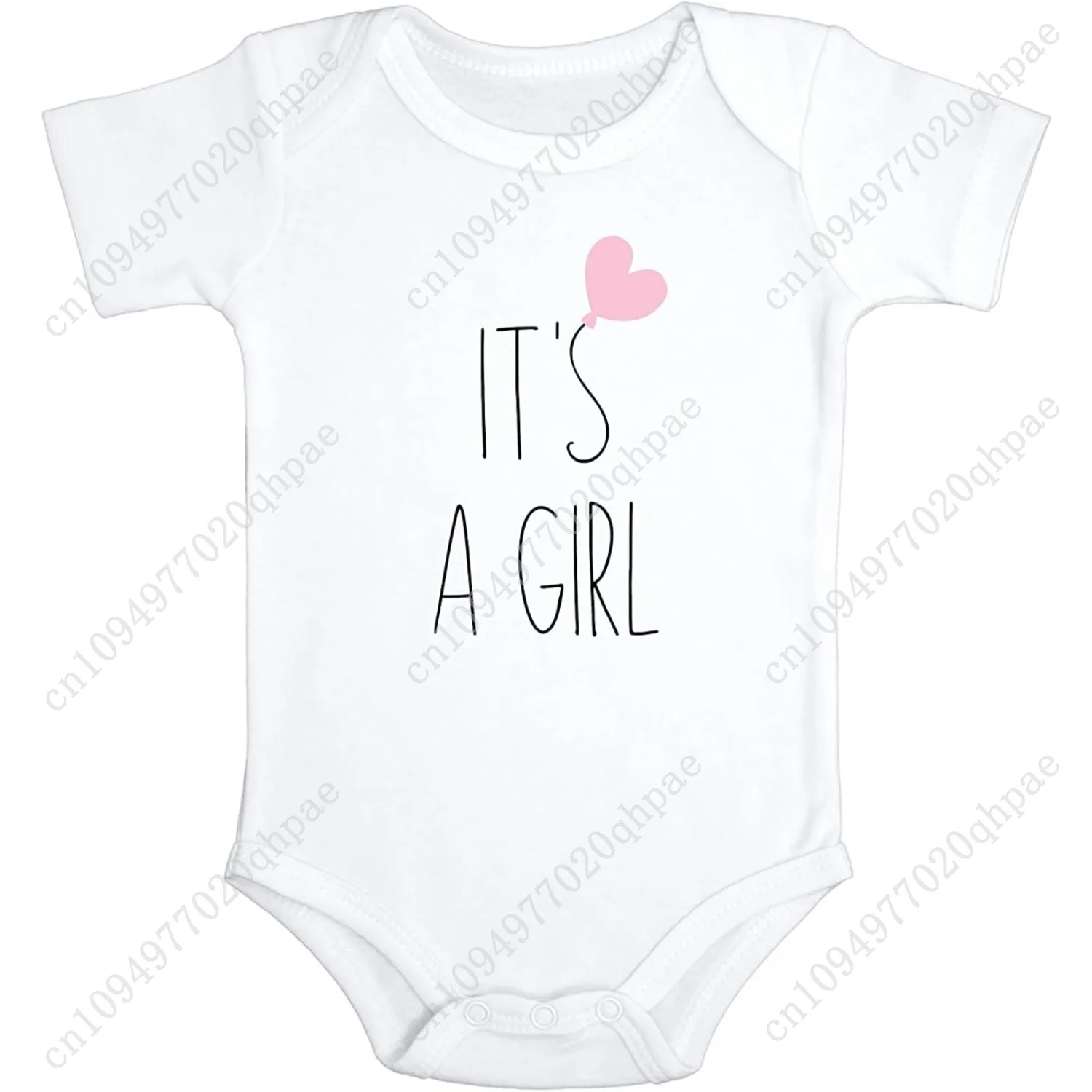 

"It's a Girl" Pregnancy Announcement Outfit– Gift for Expecting Families