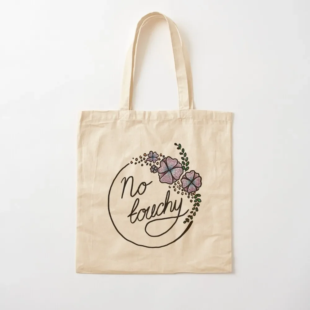 

No Touchy Tote Bag the tote bag reusable grocery bags sac pour femme Women's beach bags Bag