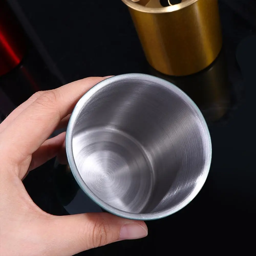 Portable Stainless Steel Anti-Fall Detachable Anti-Smoke Anti-fly Ash Office Home Decor Extinguishing Ashtray Smoke Holder