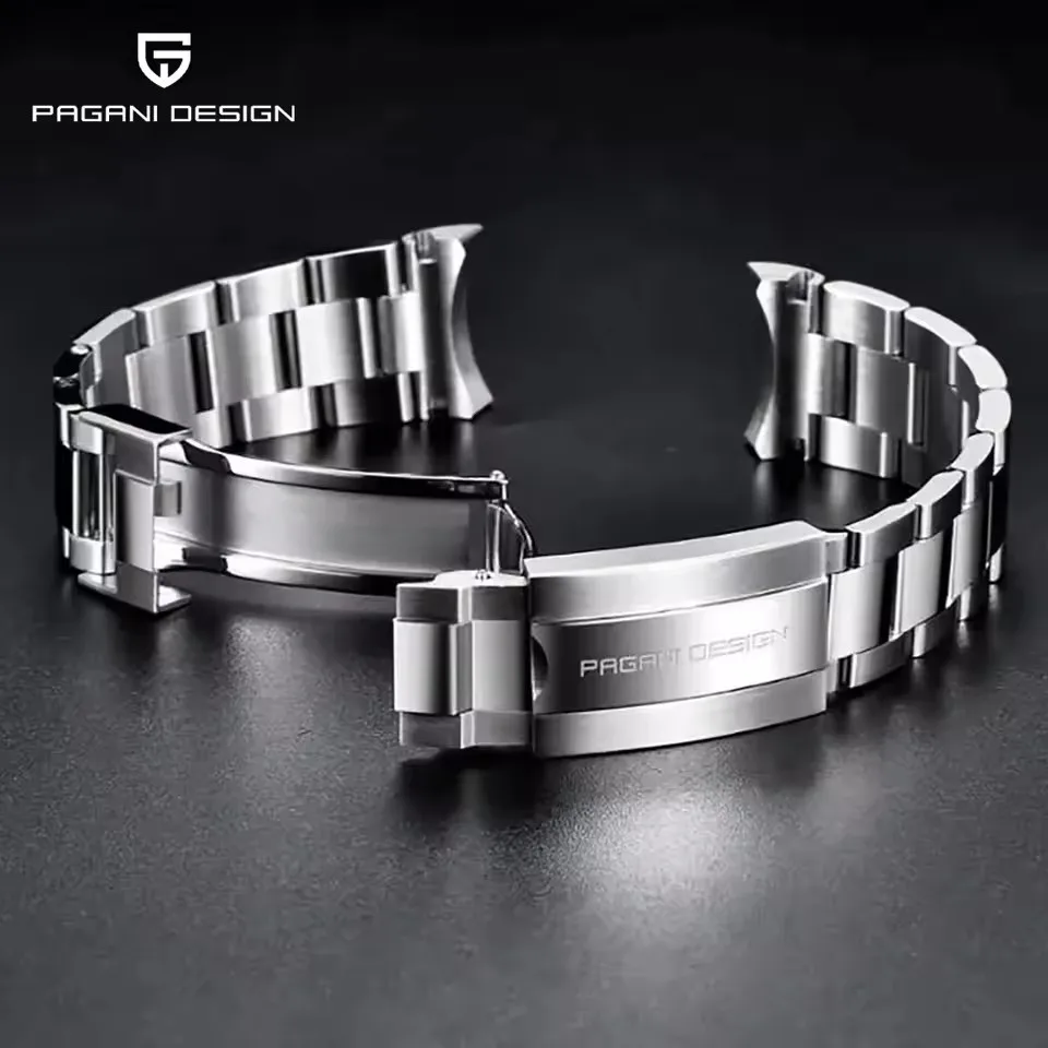 Pagani carefully designed stainless steel strap (suitable for PD1661, 1662, PD1651, PD1644) Tableband width 20mm, length 220mm