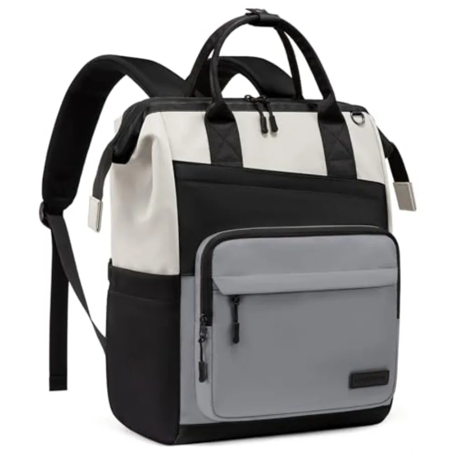 

Laptop Backpack for Women Travel Backpack for Work College Business Water Resistant Teacher Nurse Bag with Large Capacity Schoo