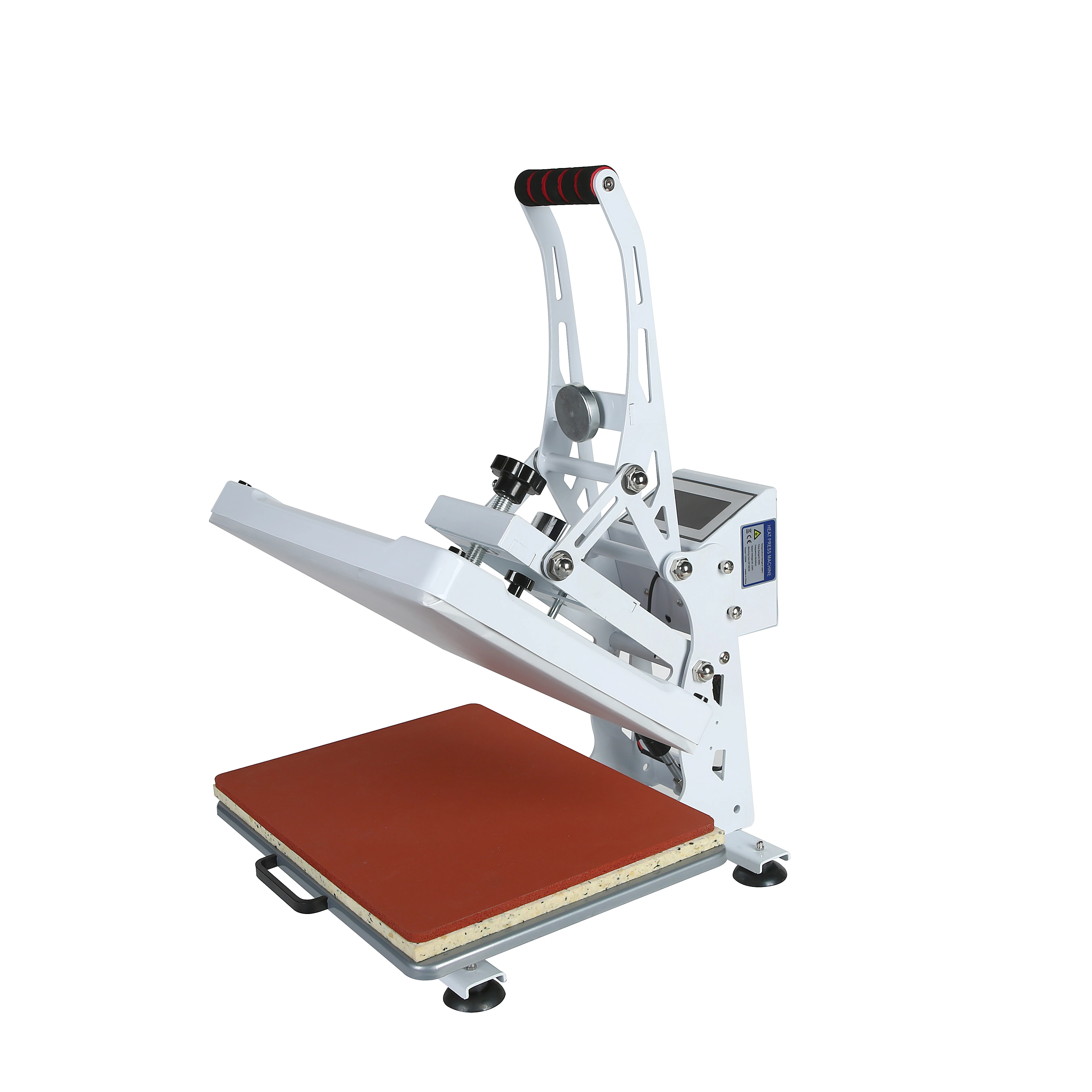 New Semi-Automatic 12 * 15 High-Pressure Flat Ironing Machine T-Shirt Pillow Ironing Heat Press Machine For T-Shirt Clothes