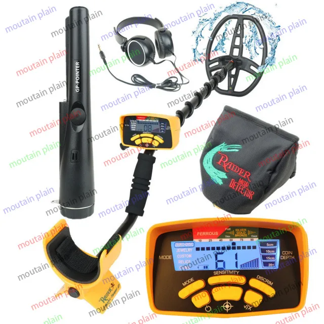 Underground Gold Detector Long Range 5 Meters Deep Metal Detector MD-6350