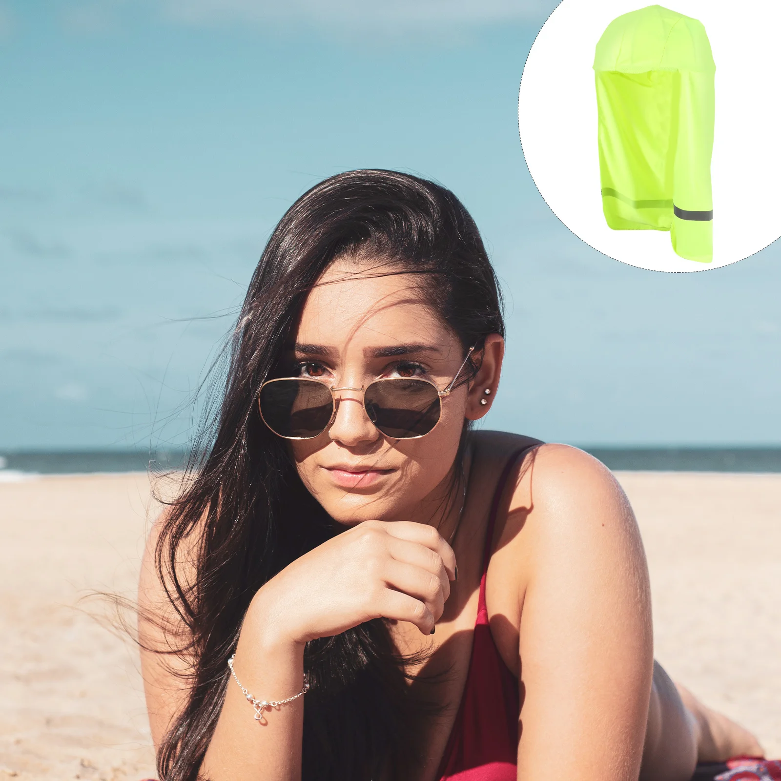 

2 шт., охлаждающие шапки с черепом, козырек от солнца, длинные шапки с хвостом, спортивная кепка для спорта на открытом воздухе, велоспорта, езды на велосипеде, дышащая защита шеи