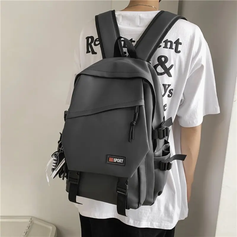 2024Super Light Oxford Cloth Waterproof Travel Backpack Men Business Casual Laptop Backpack Charging School Backpacks Sports Bag