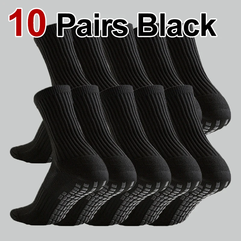 1/4/10 Paar neutrale, rutschfeste Fußballsocken für Frühling und Sommer, absorbieren Schweiß, atmungsaktiv, für Basketball, Laufen, Freizeit, Sport